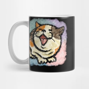 Tortoiseshell Cat is happy Mug